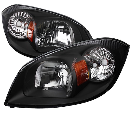 Spec-D Tuning 05-10 Chevrolet Cobalt Black Euro Headlights 2LH-COB05JM-RS
